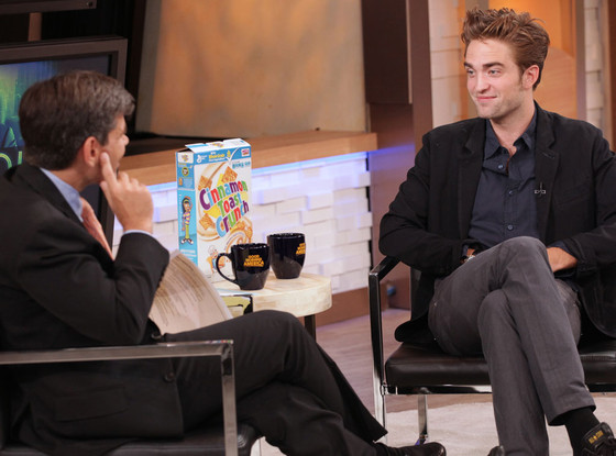 Robert Pattinson, Good Morning America Robert Pattinson, Good Morning America